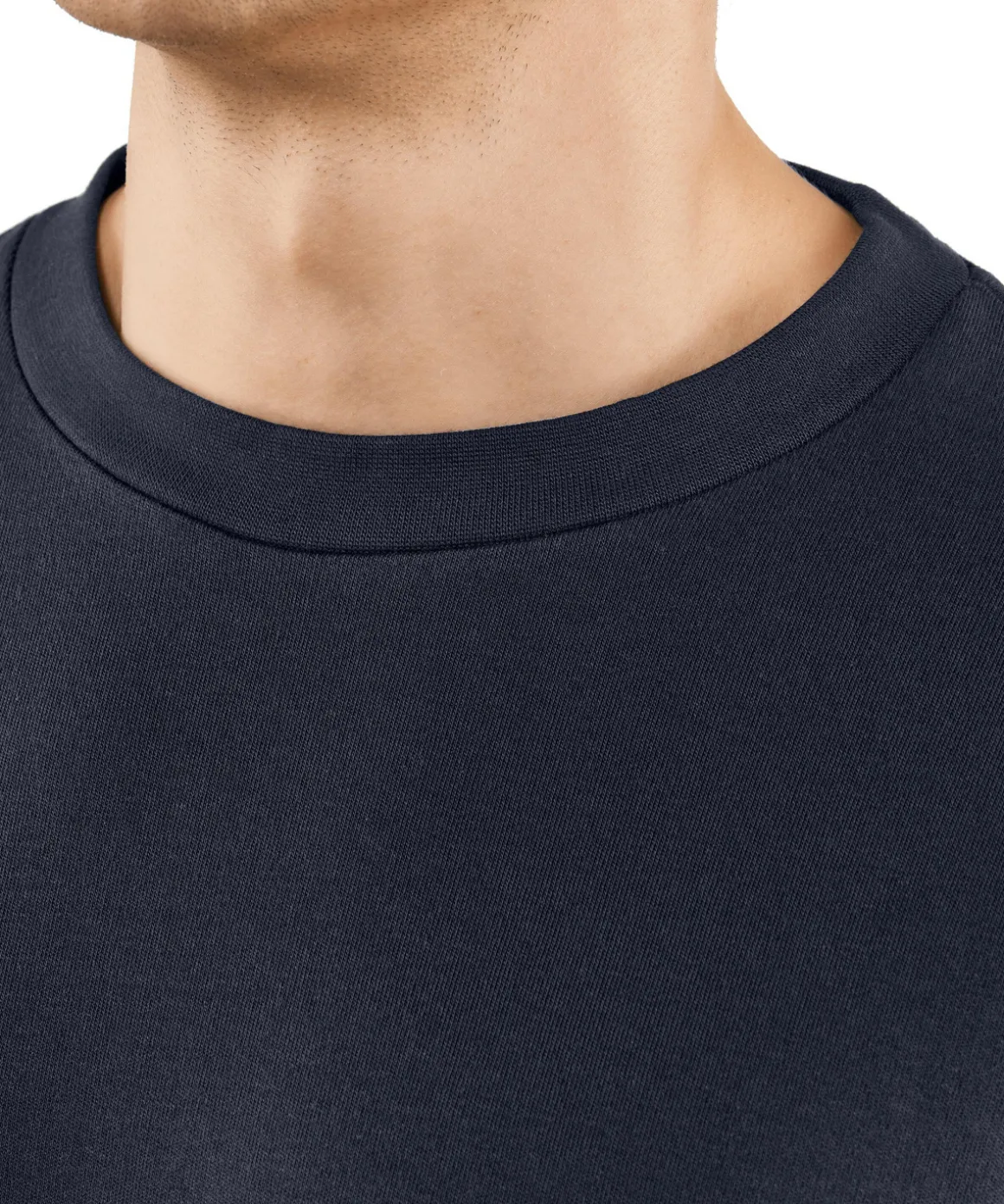 Herren Langarmshirt Rundhals