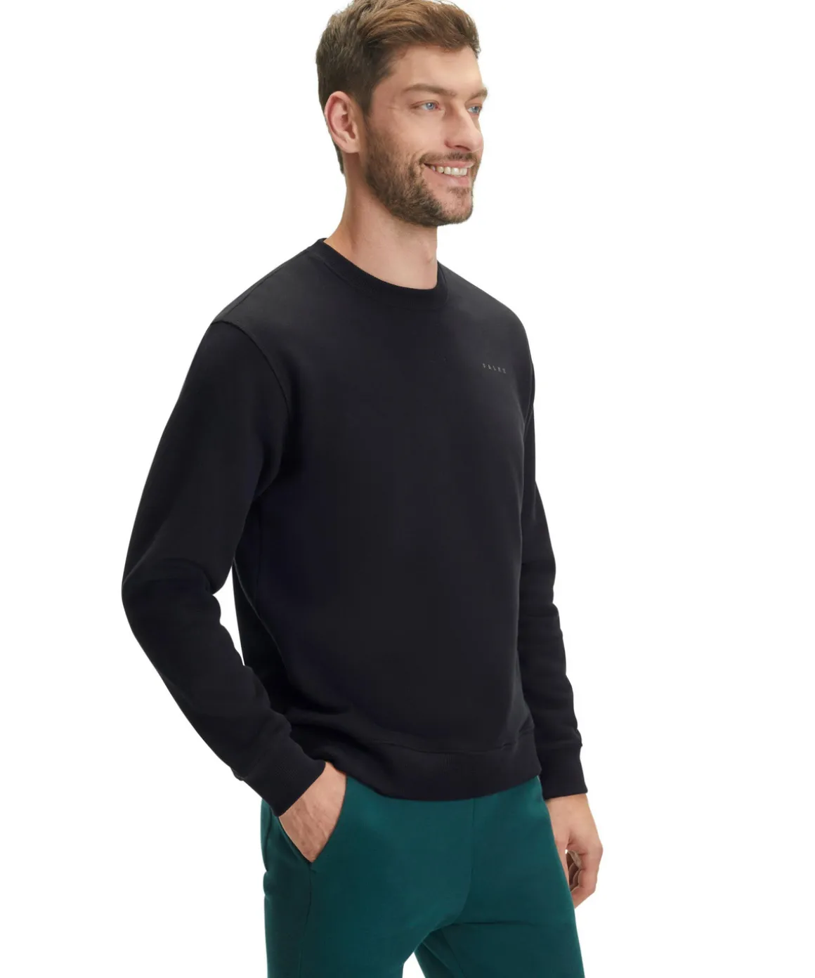 Herren Langarmshirt Rundhals