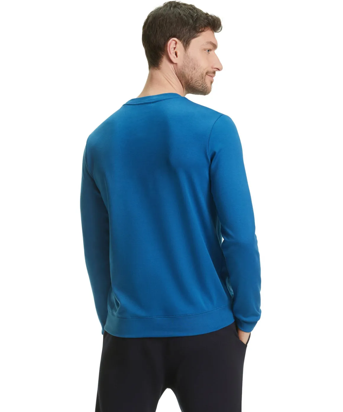 Herren Langarmshirt Rundhals