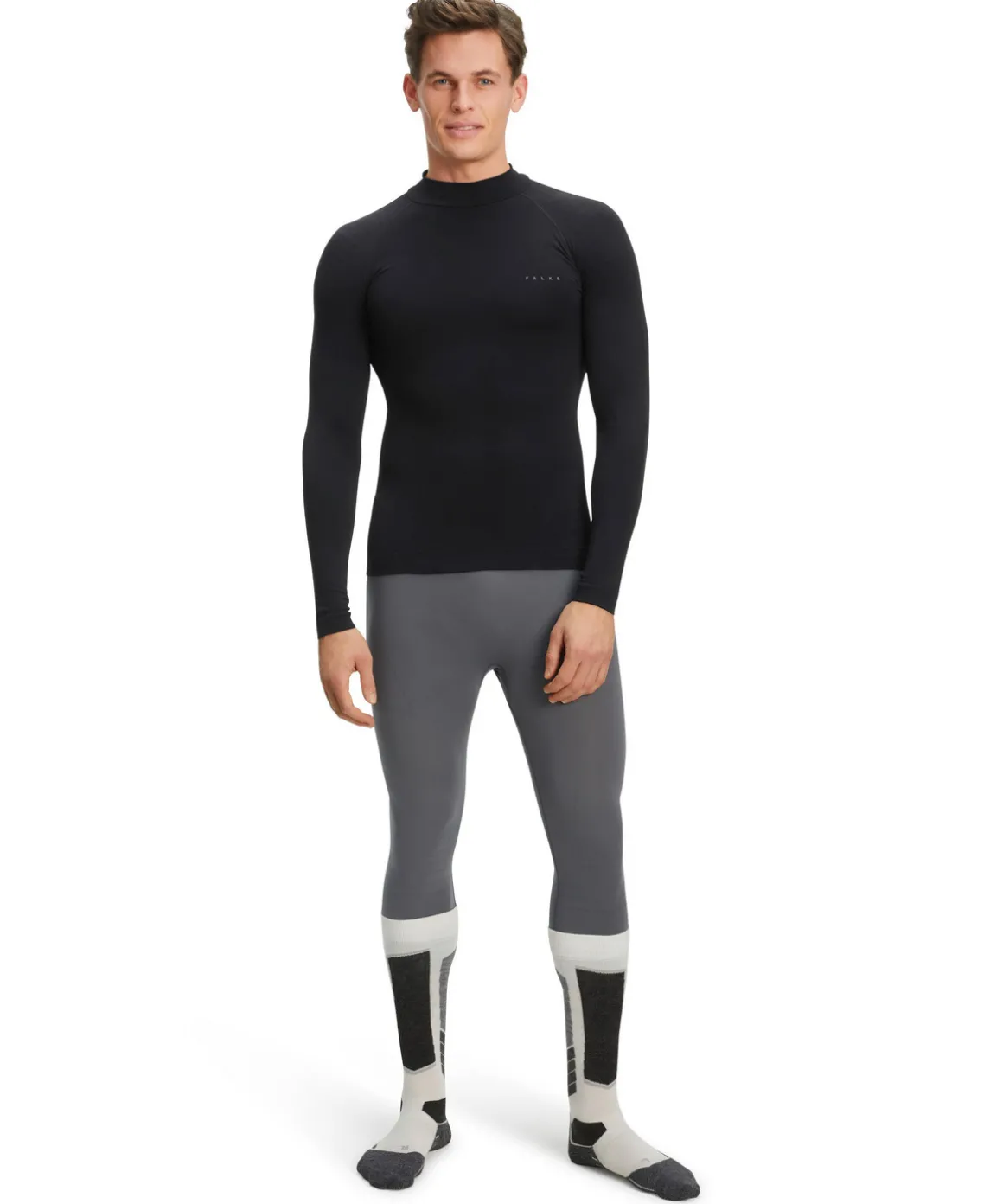 Herren Langarmshirt Warm