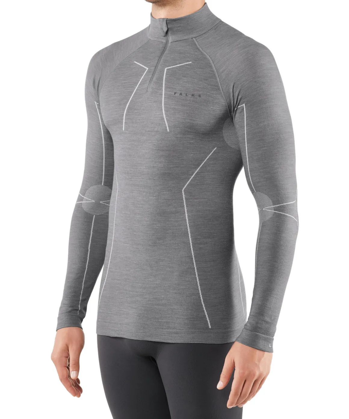 Herren Langarmshirt Wool-Tech