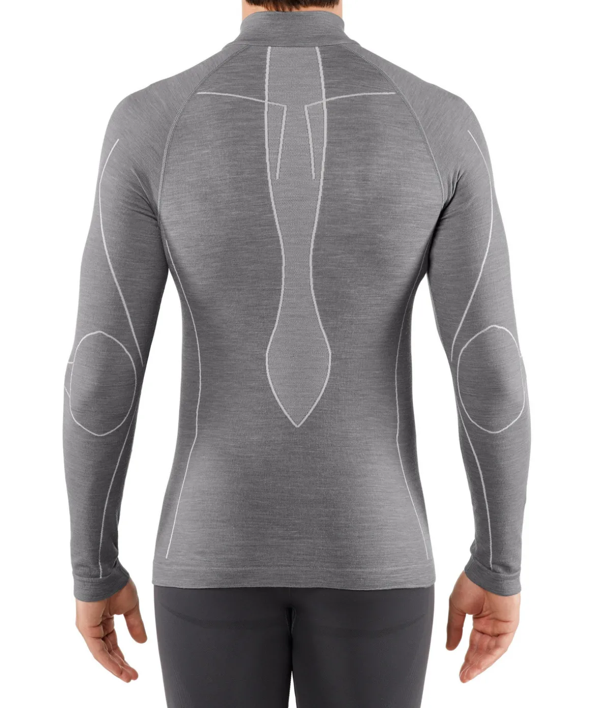 Herren Langarmshirt Wool-Tech