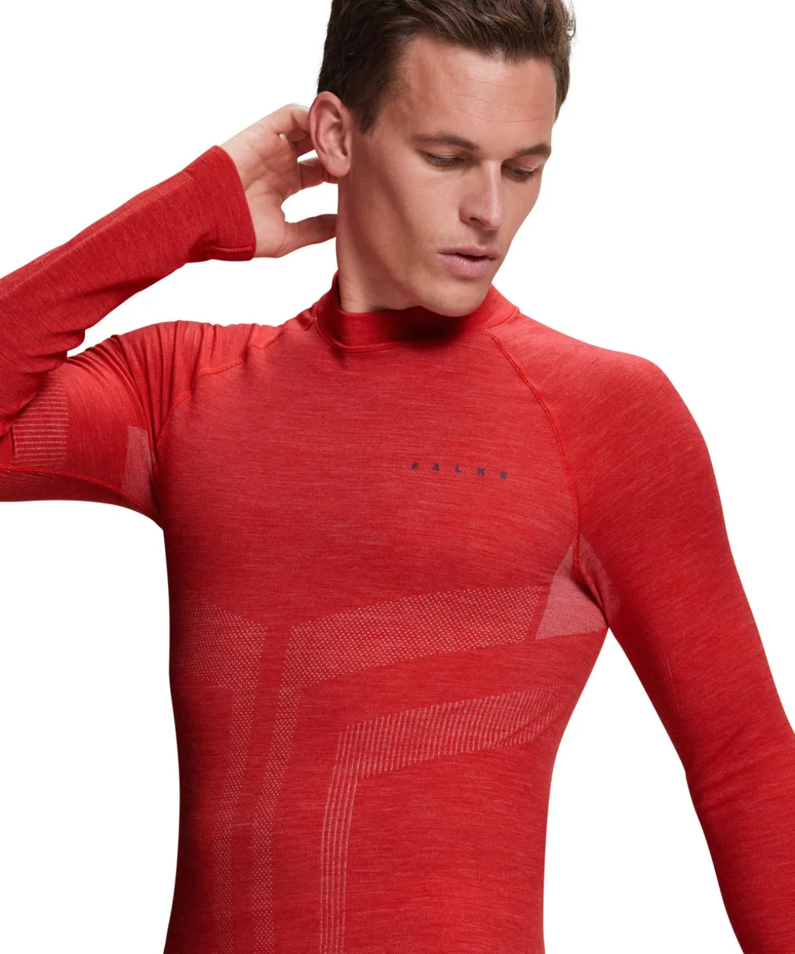 Herren Langarmshirt Wool-Tech