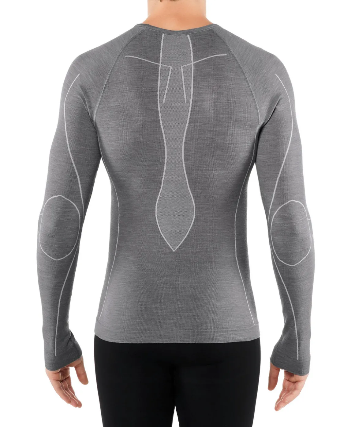 Herren Langarmshirt Wool-Tech