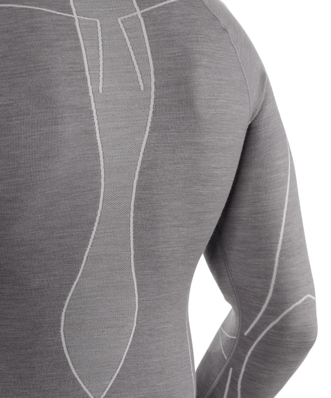 Herren Langarmshirt Wool-Tech
