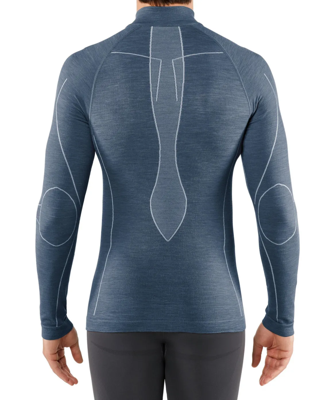 Herren Langarmshirt Wool-Tech