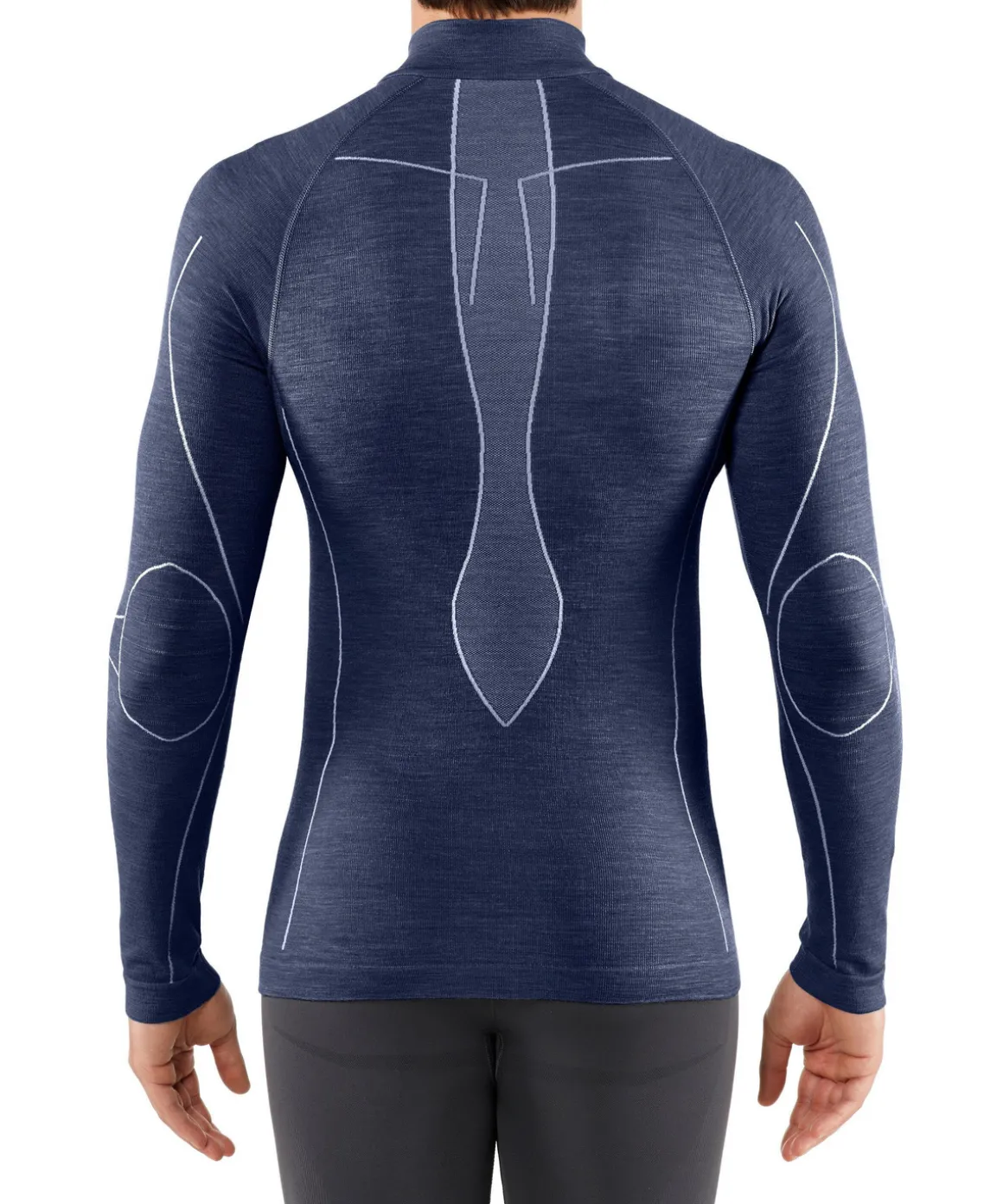 Herren Langarmshirt Wool-Tech