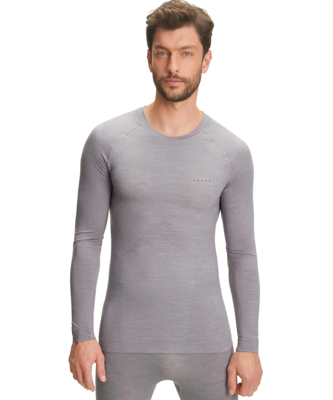 Herren Langarmshirt Wool-Tech Light