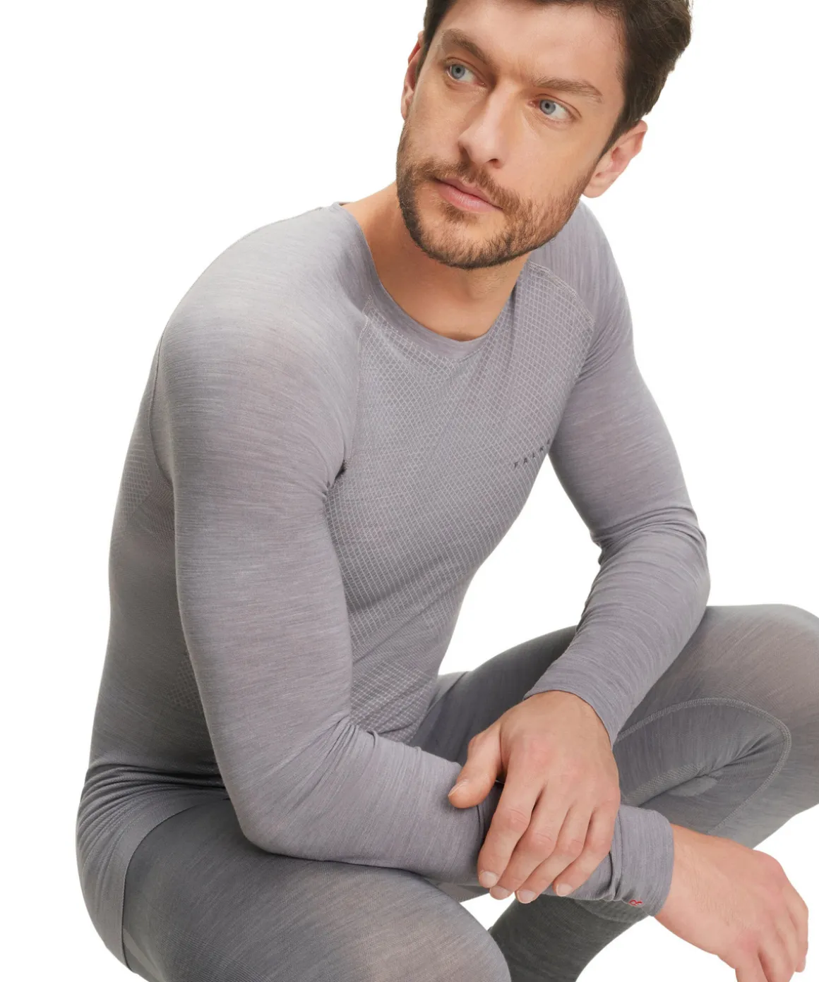 Herren Langarmshirt Wool-Tech Light