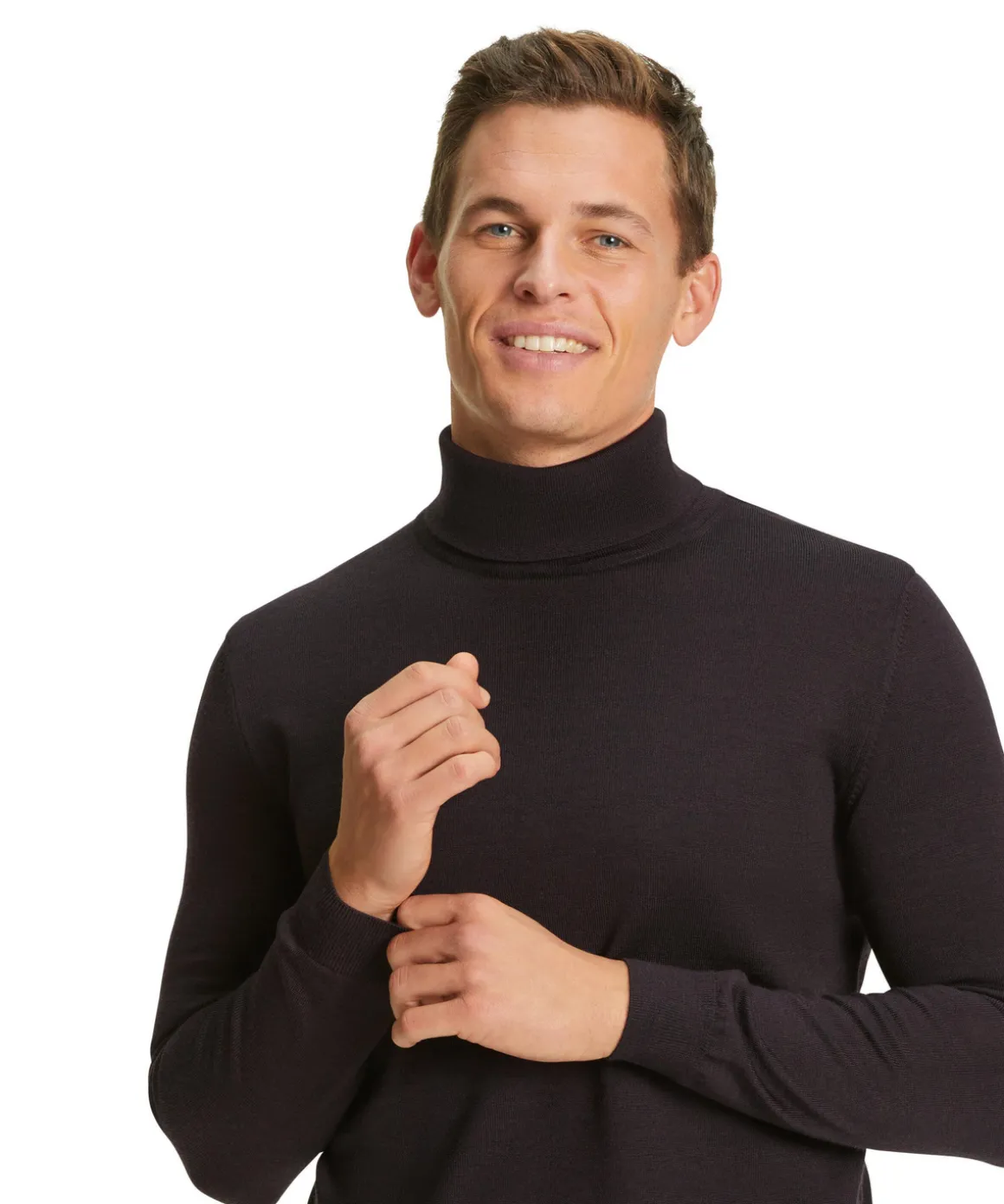 Herren Pullover Rollkragen
