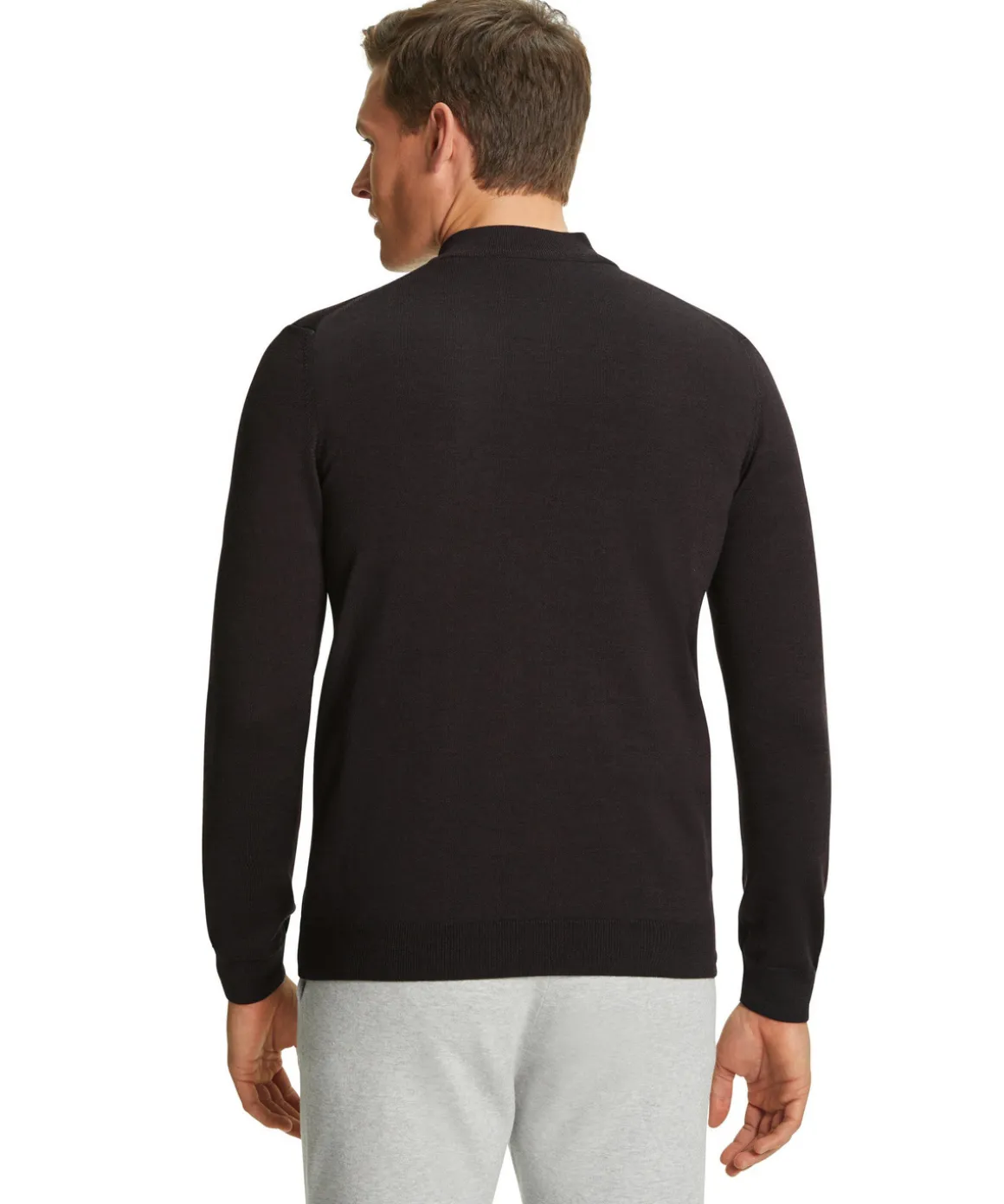 Herren Pullover Stehkragen