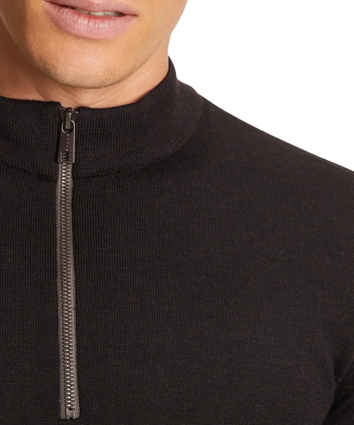 Herren Pullover Stehkragen