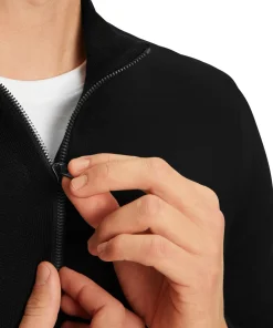 Herren Pullover Stehkragen