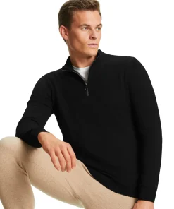 Herren Pullover Stehkragen