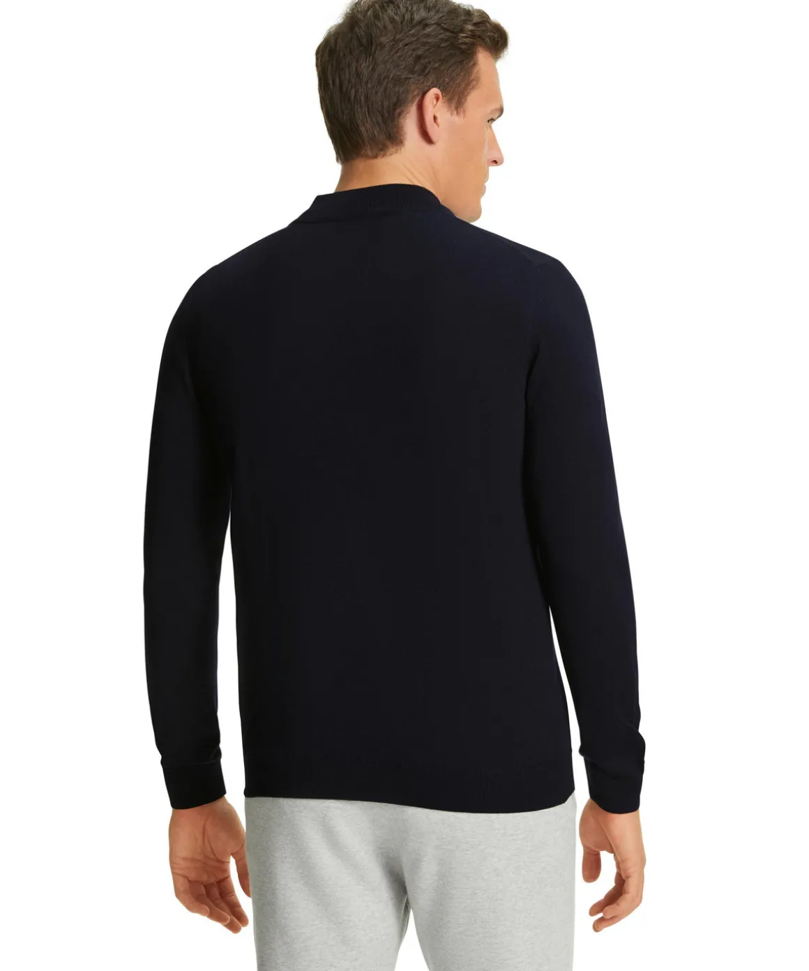 Herren Pullover Stehkragen