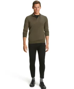 Herren Pullover Stehkragen