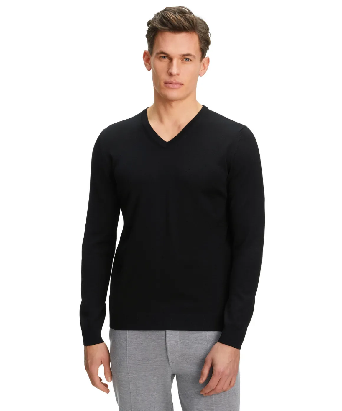 Herren Pullover V-Ausschnitt