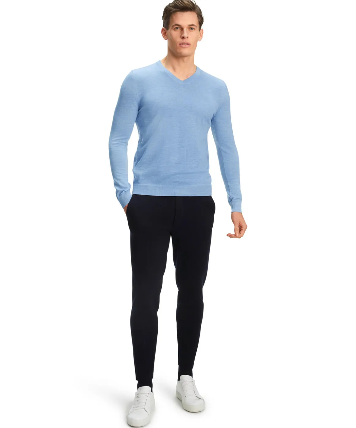 Herren Pullover V-Ausschnitt