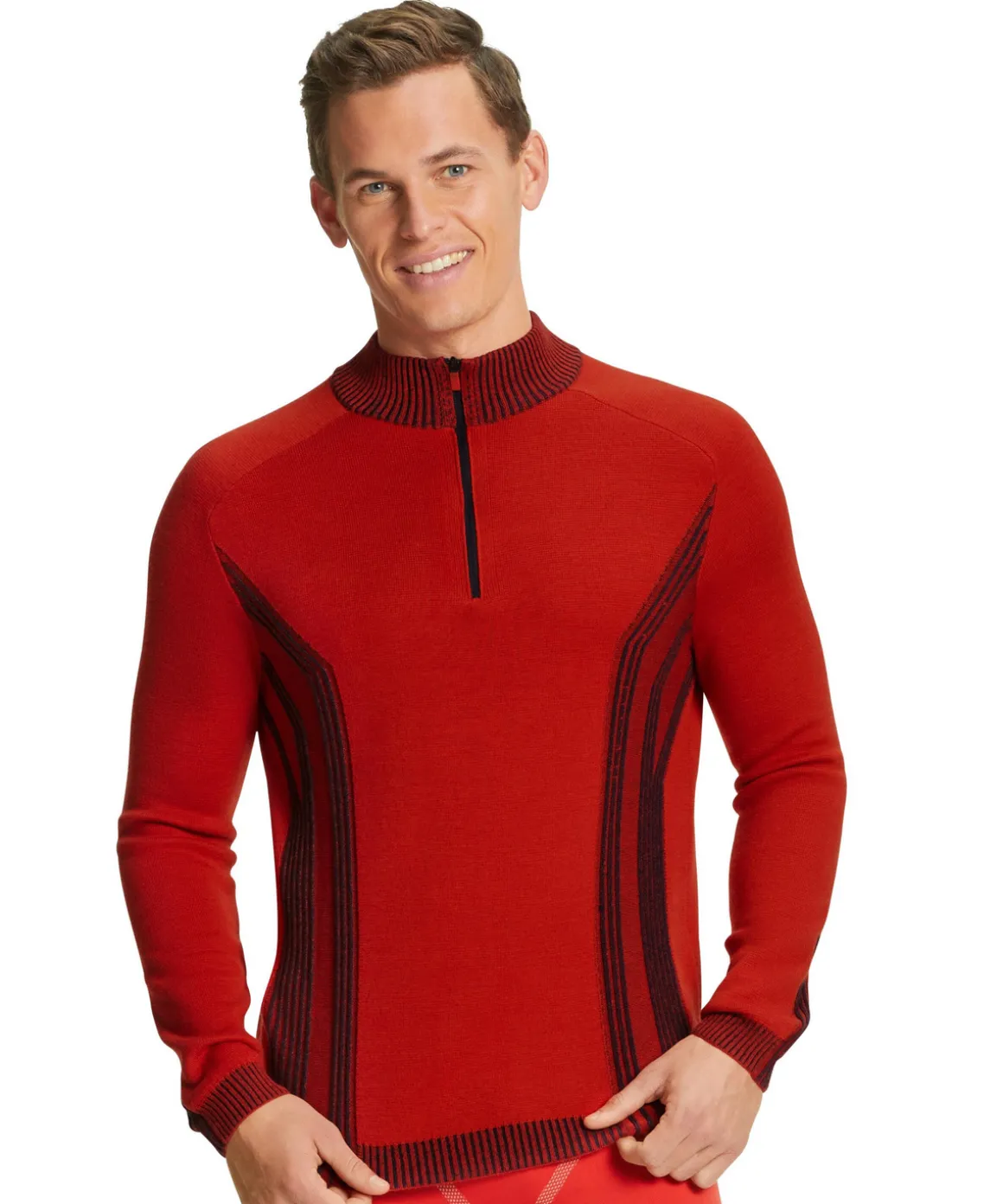 Herren Skiing Pullover Troyer