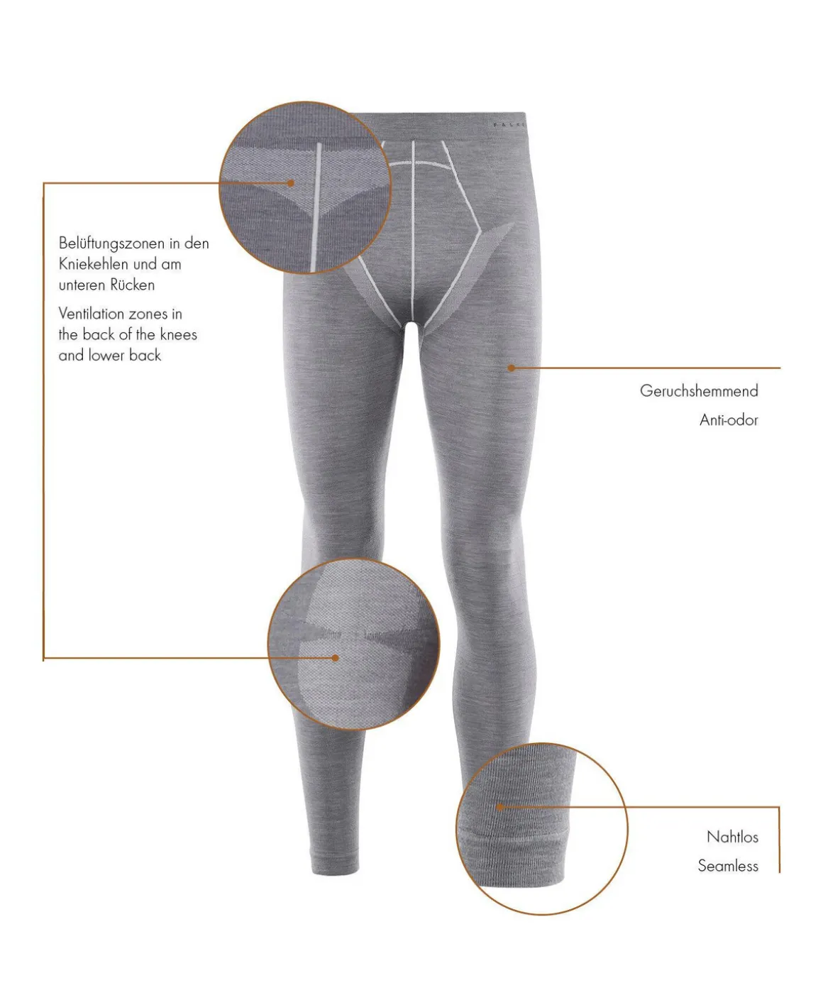 Herren Tights Wool-Tech