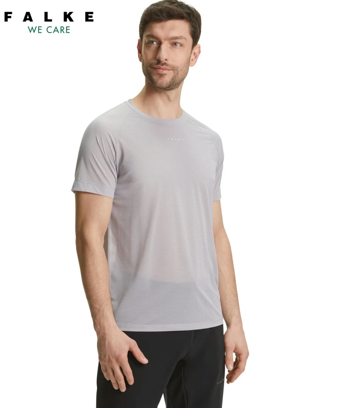 Herren Yoga T-Shirt Rundhals