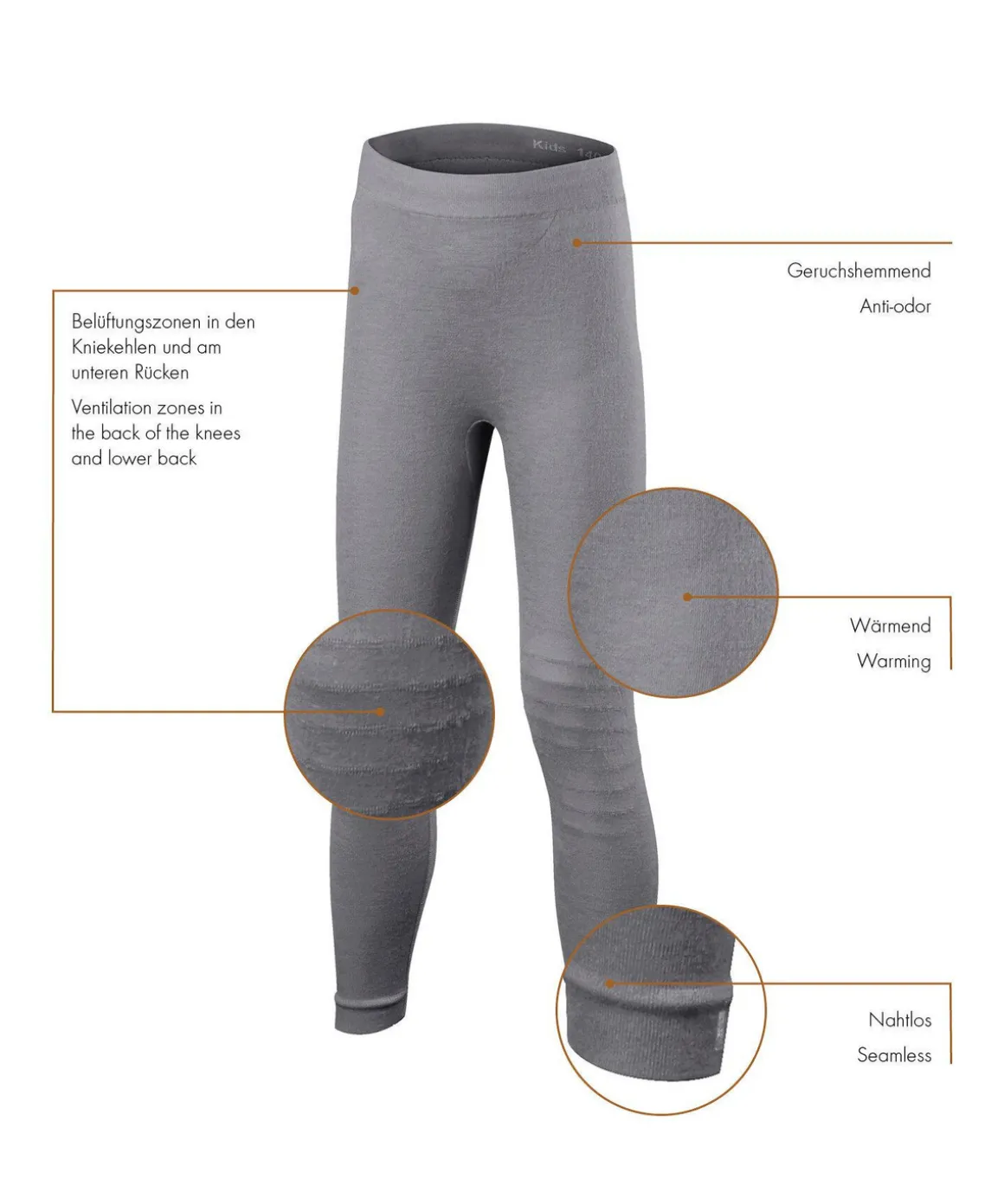Kinder Tights Wool-Tech