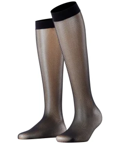Net Damen Kniestrümpfe