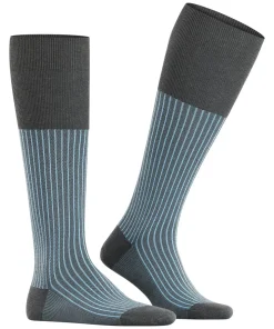 Oxford Stripe Herren Kniestrümpfe
