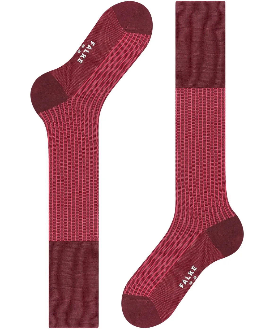 Oxford Stripe Herren Kniestrümpfe