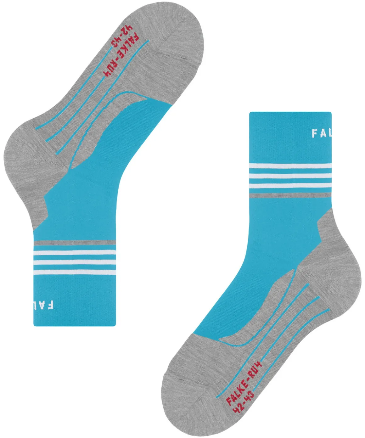 Ru4 Endurance Reflect Damen Running Socken
