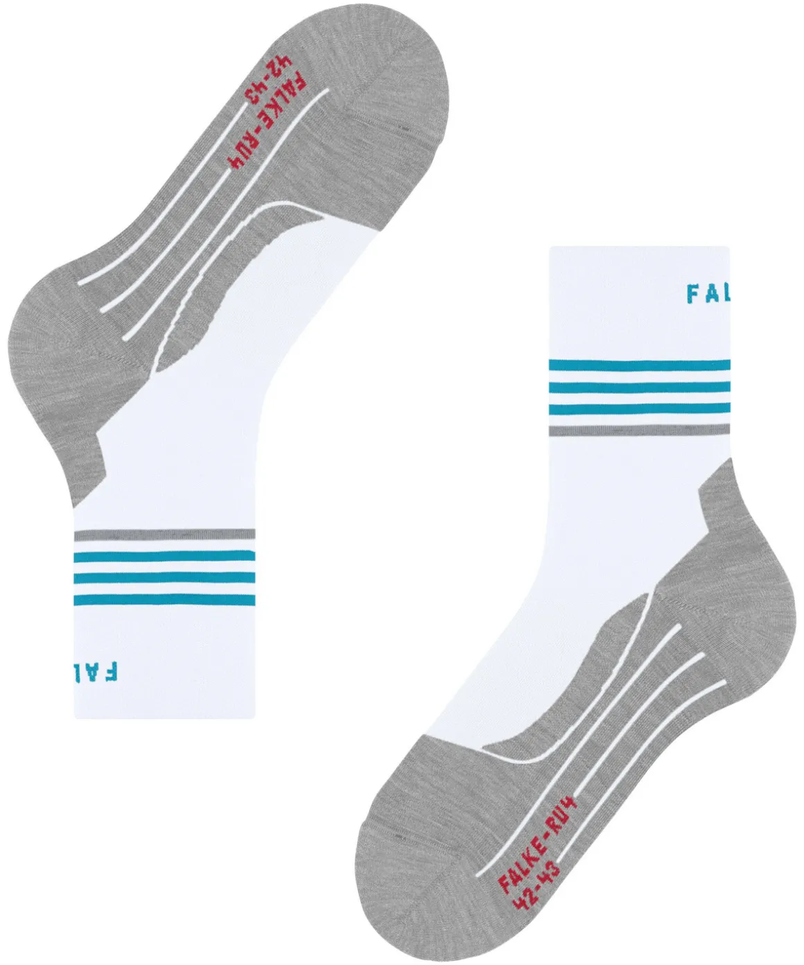 Ru4 Endurance Reflect Damen Running Socken
