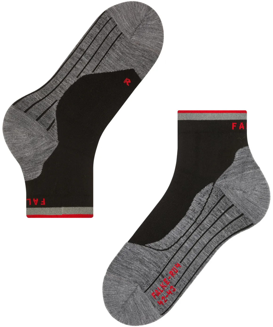 Ru4 Endurance Short Reflect Herren Running Kurzsocken