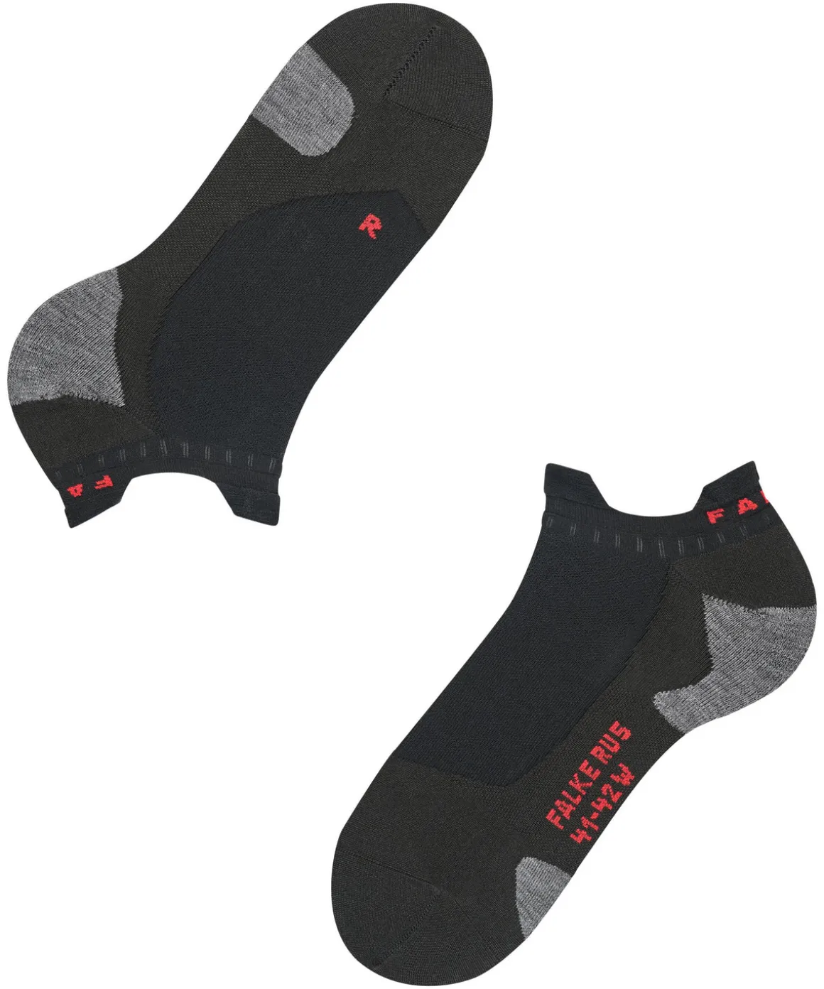 Ru5 Race Invisible Damen Running Füßlinge
