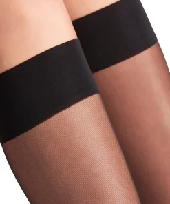 Seidenglatt 15 Den Damen Kniestrümpfe