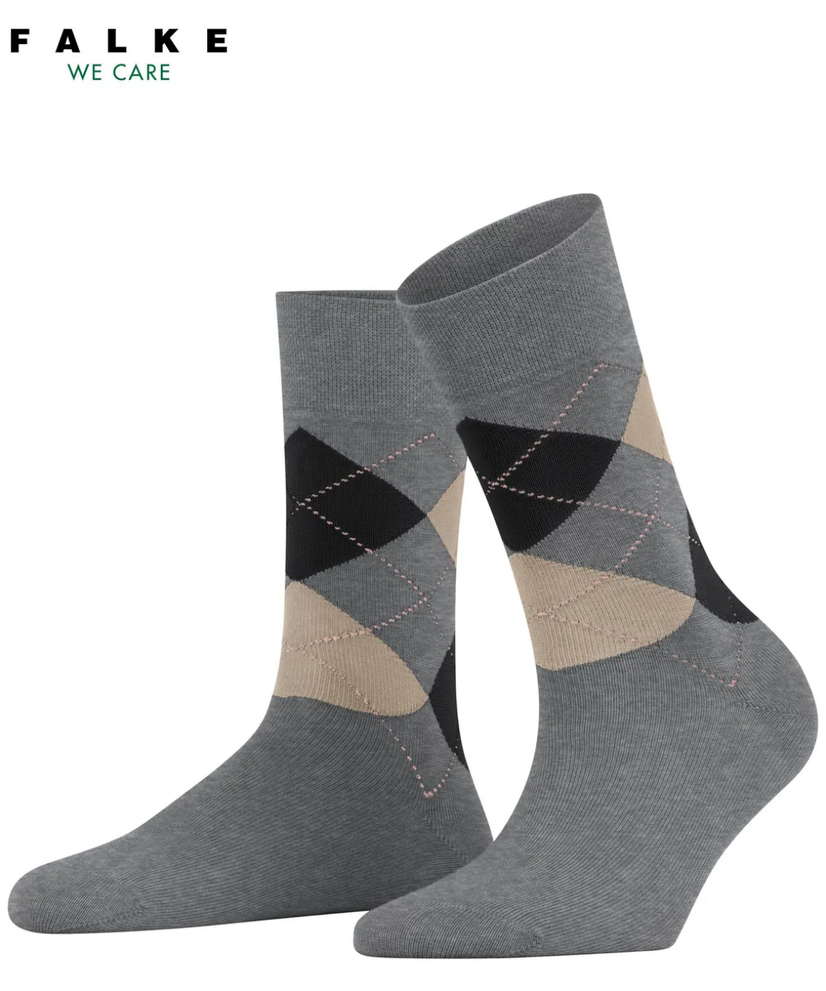Sensitive Argyle Damen Socken