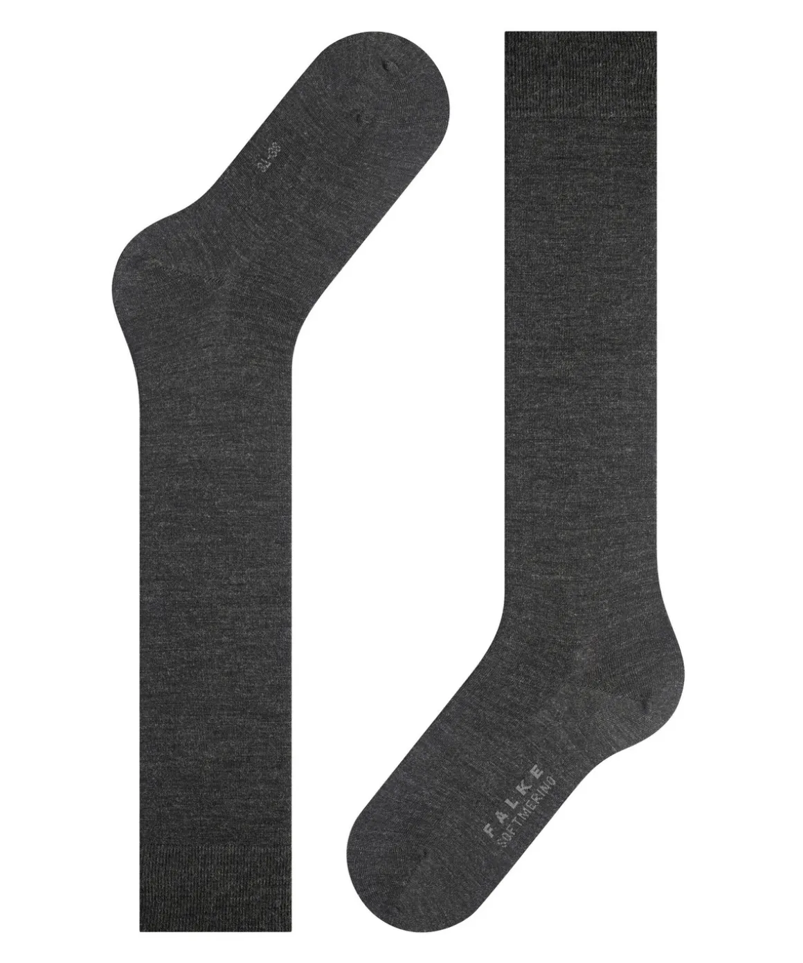 Softmerino Damen Kniestrümpfe