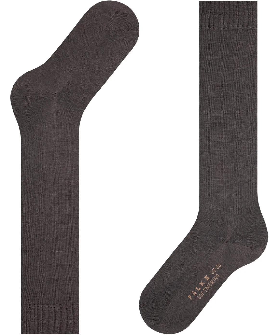 Softmerino Damen Kniestrümpfe