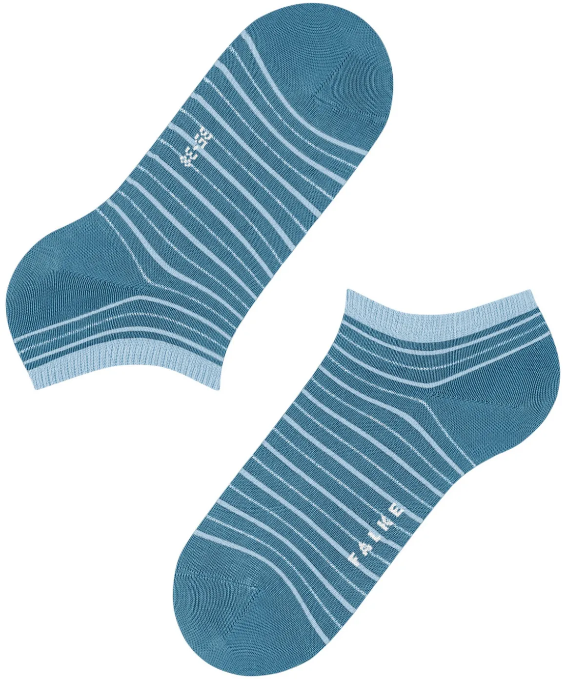 Stripe Shimmer Damen Sneakersocken