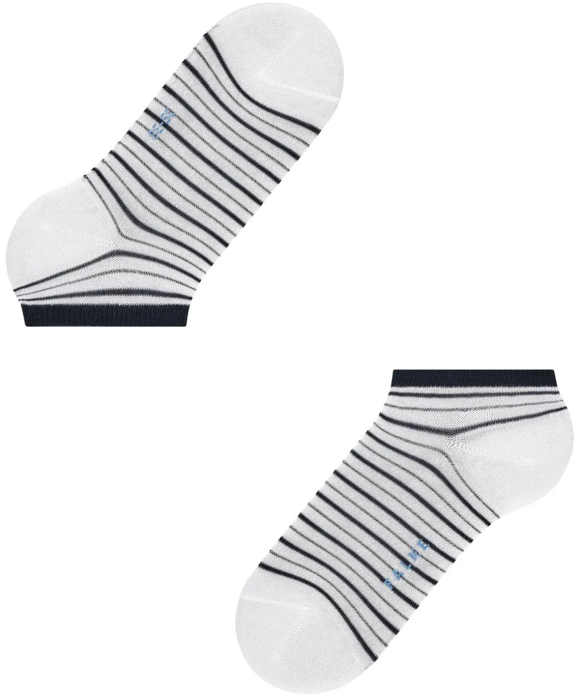 Stripe Shimmer Damen Sneakersocken