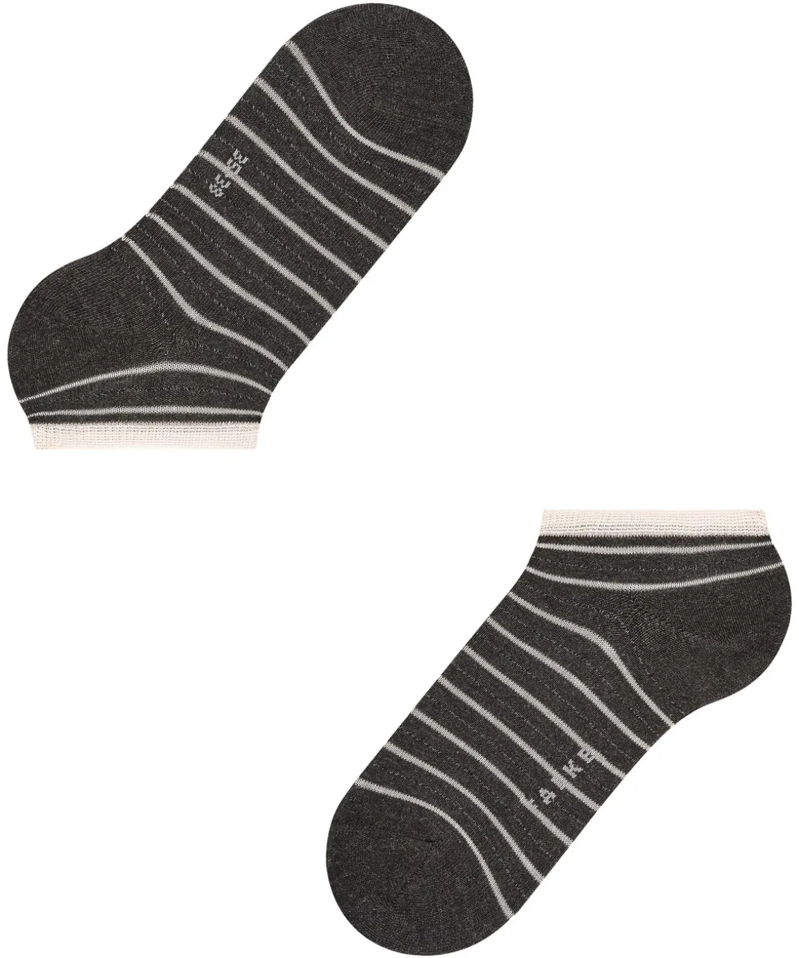 Stripe Shimmer Damen Sneakersocken