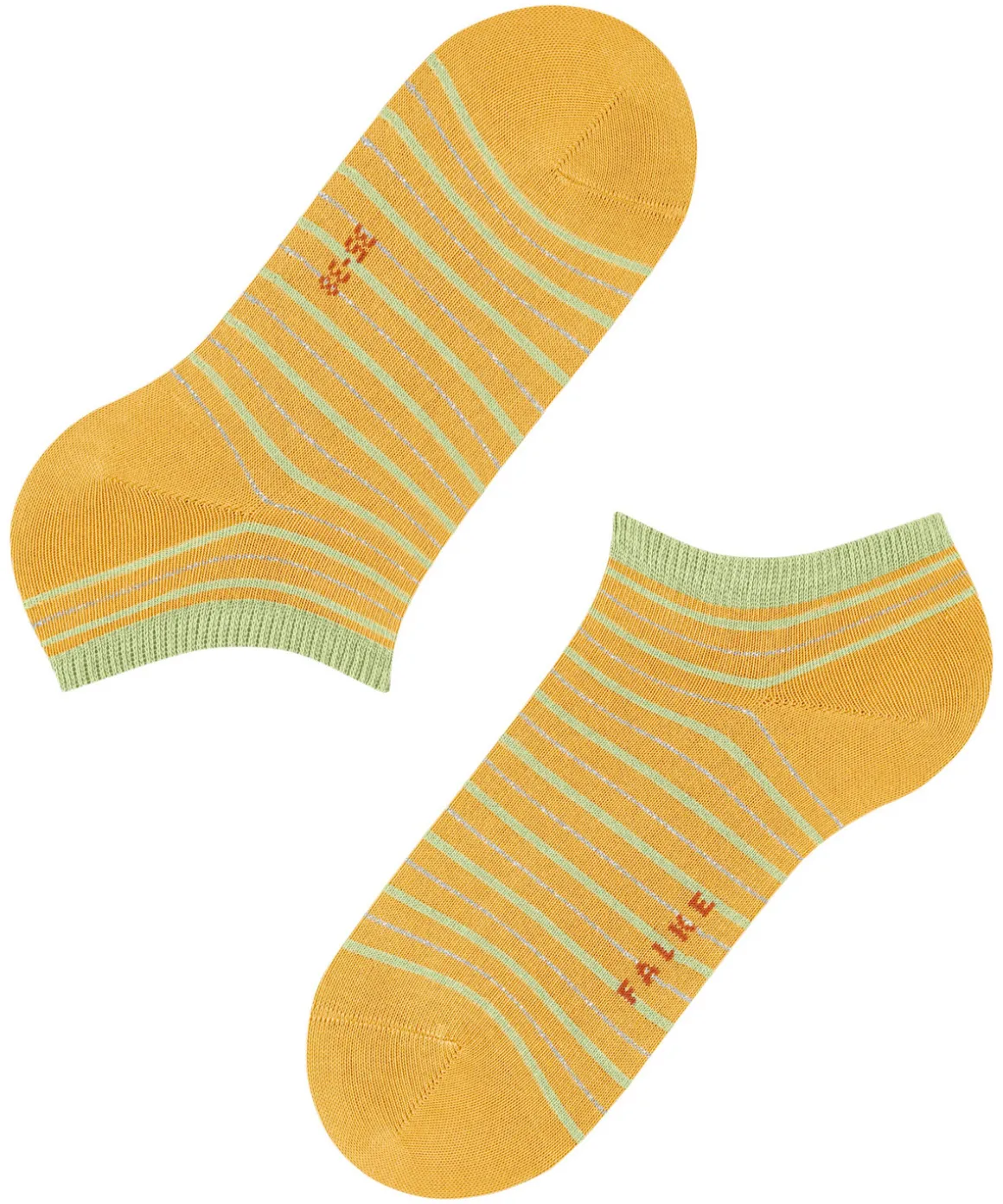 Stripe Shimmer Damen Sneakersocken