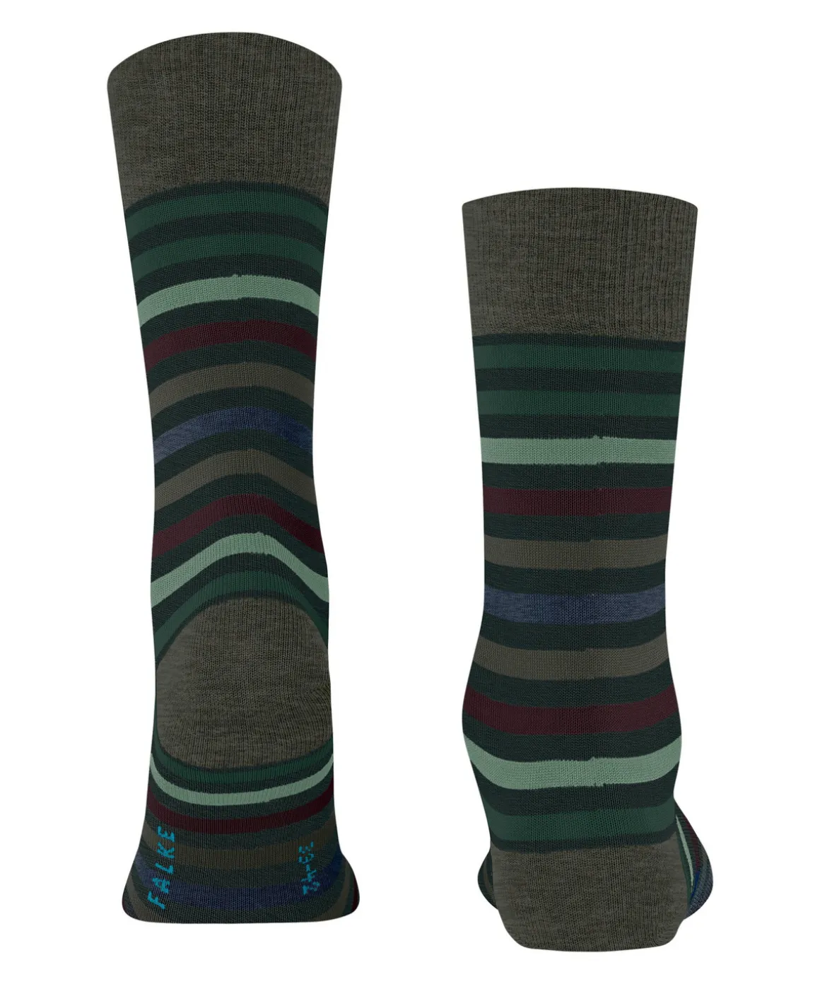 Tinted Stripe Herren Socken