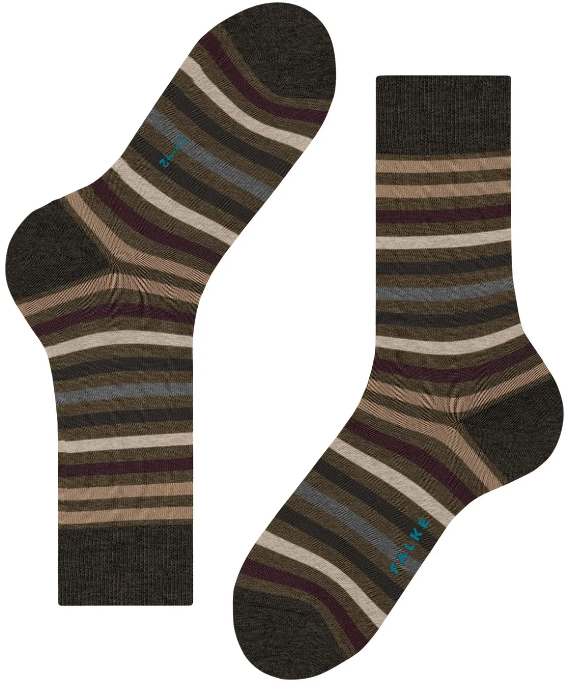 Tinted Stripe Herren Socken