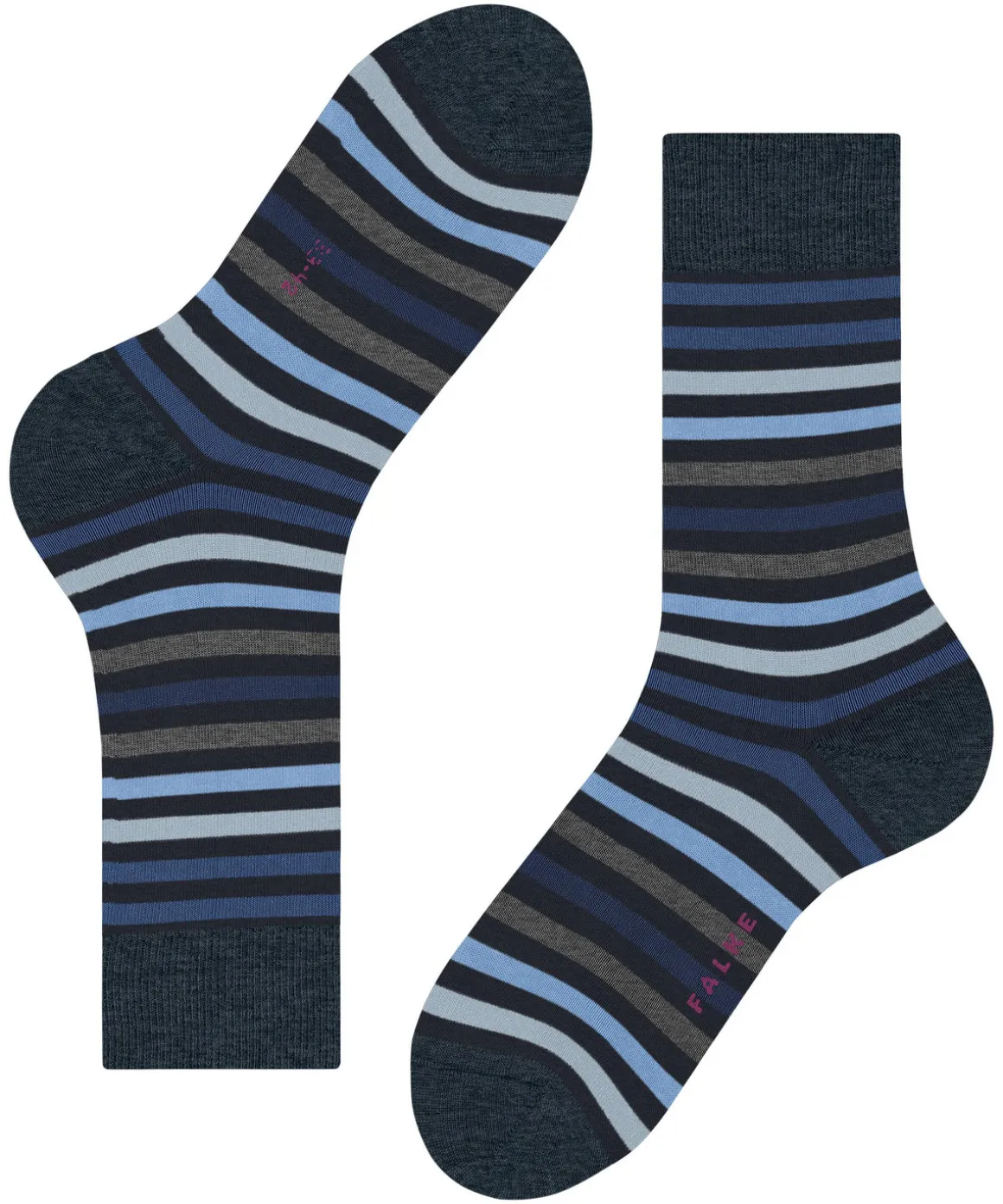 Tinted Stripe Herren Socken