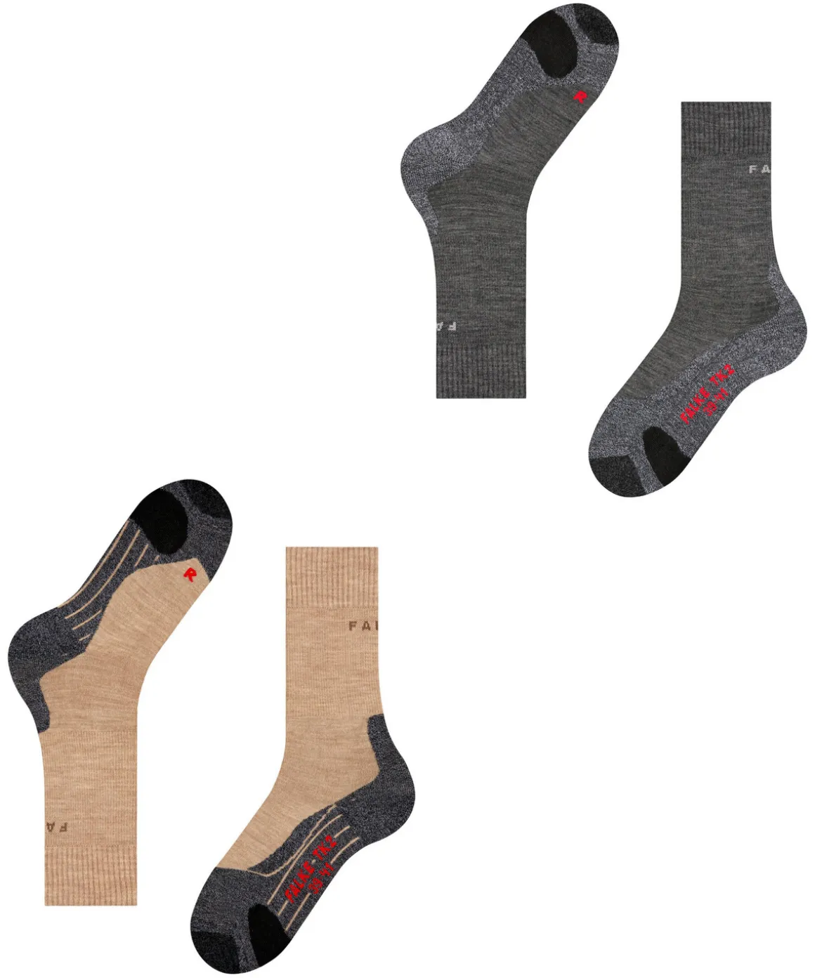 Tk2 Explore 2-Pack Damen Socken