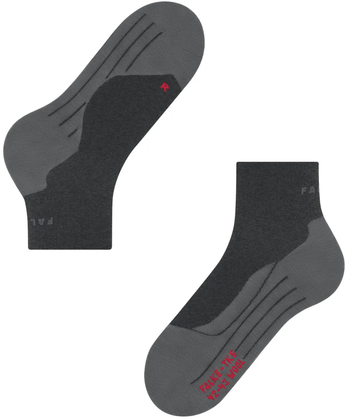 Tk5 Wander Wool Short Damen Trekking Kurzsocken